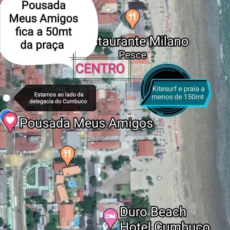 Casa Meus Amigos Kitesurf In The Center Of Cumbuco Hotel Buitenkant foto